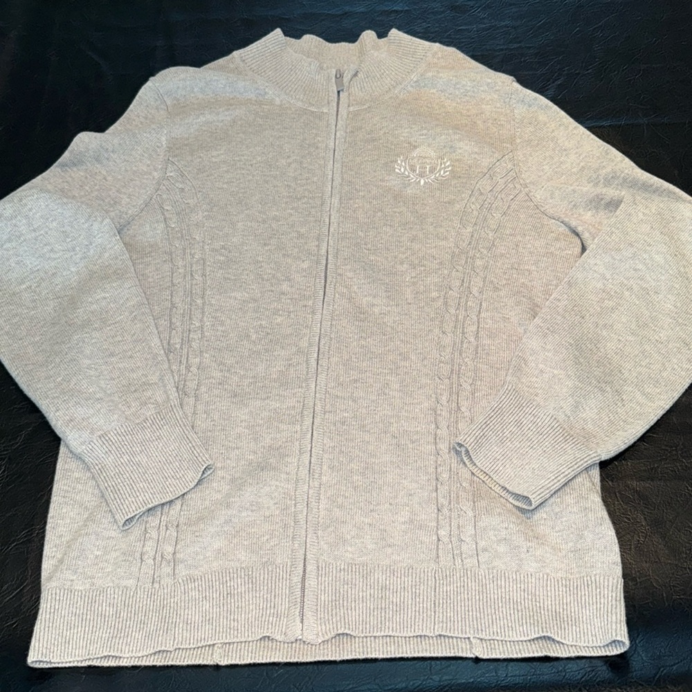Sweater by Tommy Hilfiger, EUC, Size L, Gray